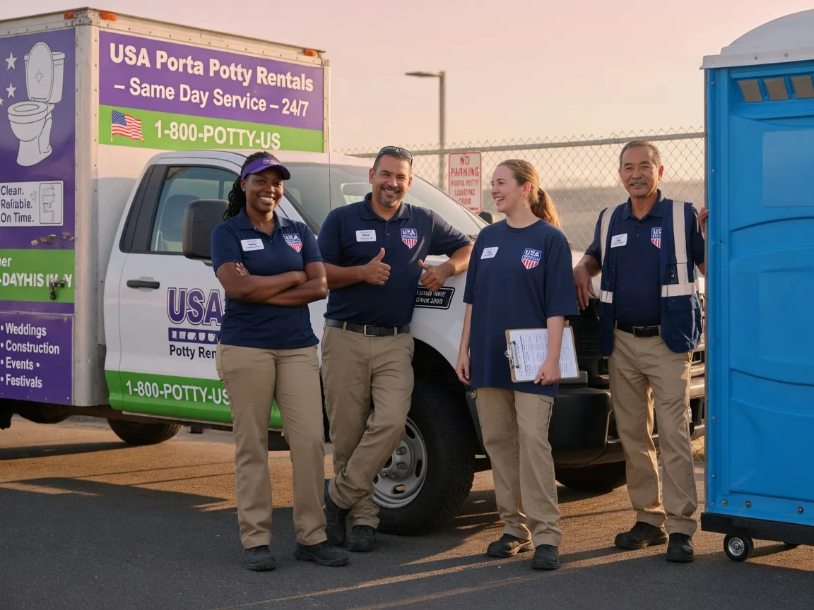 Porta Potty Rental company in Revere, MO
